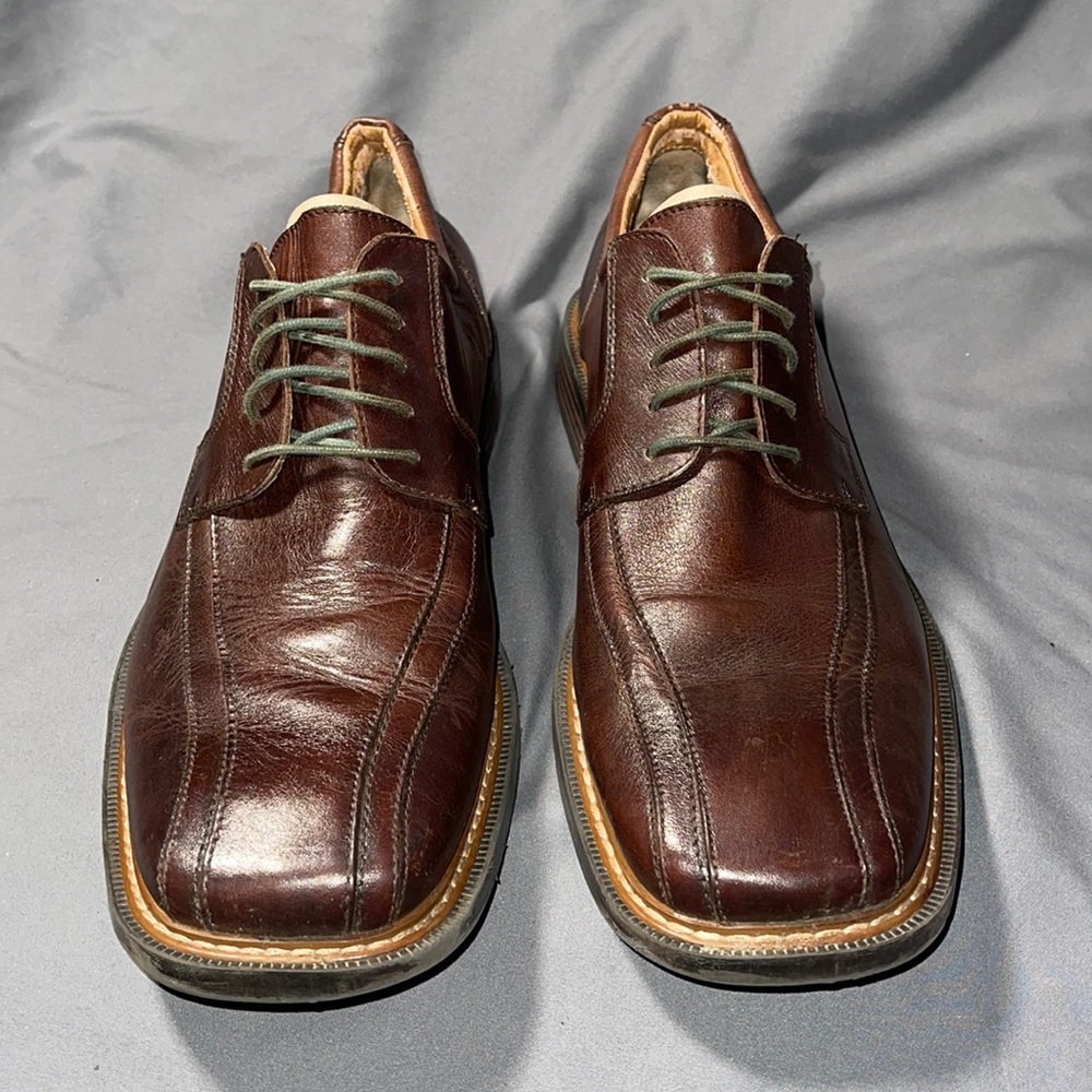 Men's Brown Leather Sketchers Cities-Angels 70060